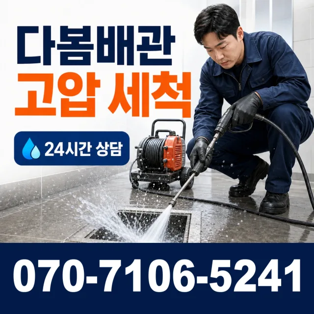 전남 해남군 북일면 신월리 우수관청소 상담 이미지 4